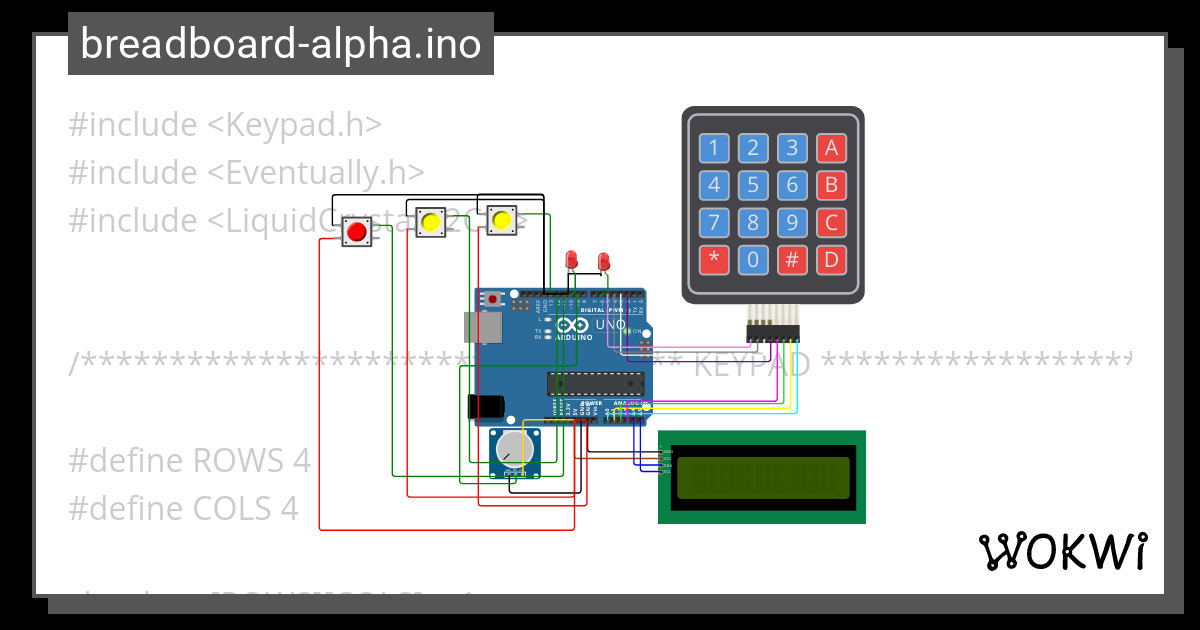 Breadboard Alpha Ino Wokwi Esp Stm Arduino Simulator