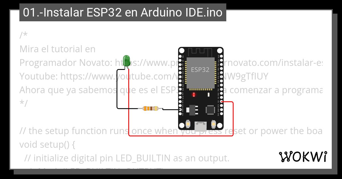 Instalar Esp En Arduino Ide Ino Wokwi Esp Stm Arduino