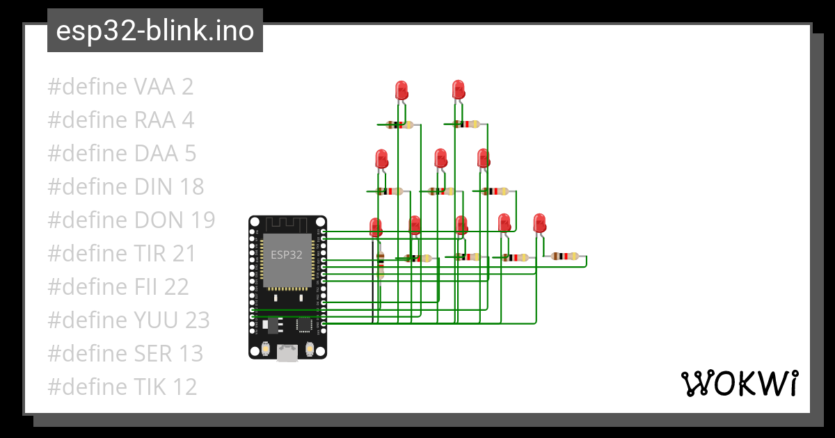 Esp Blink Ino Wokwi Esp Stm Arduino Simulator