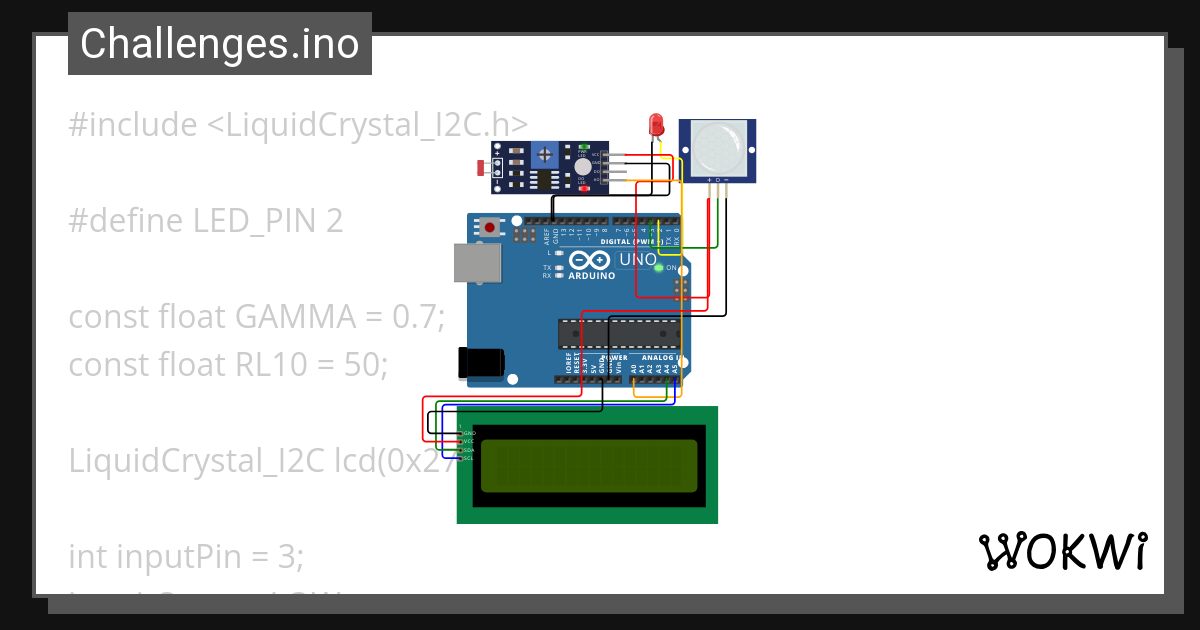 Challenges Ino Wokwi ESP32 STM32 Arduino Simulator