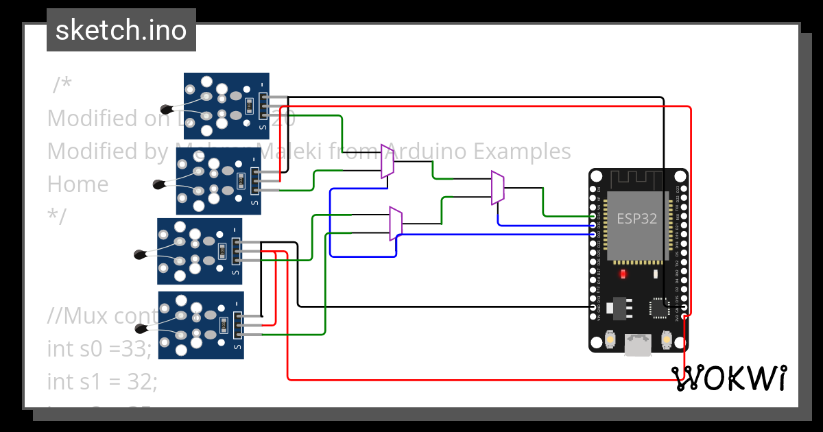 Mux Temp Esp Wokwi Esp Stm Arduino Simulator