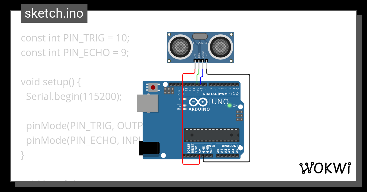 Hc Sr Ino Wokwi Esp Stm Arduino Simulator