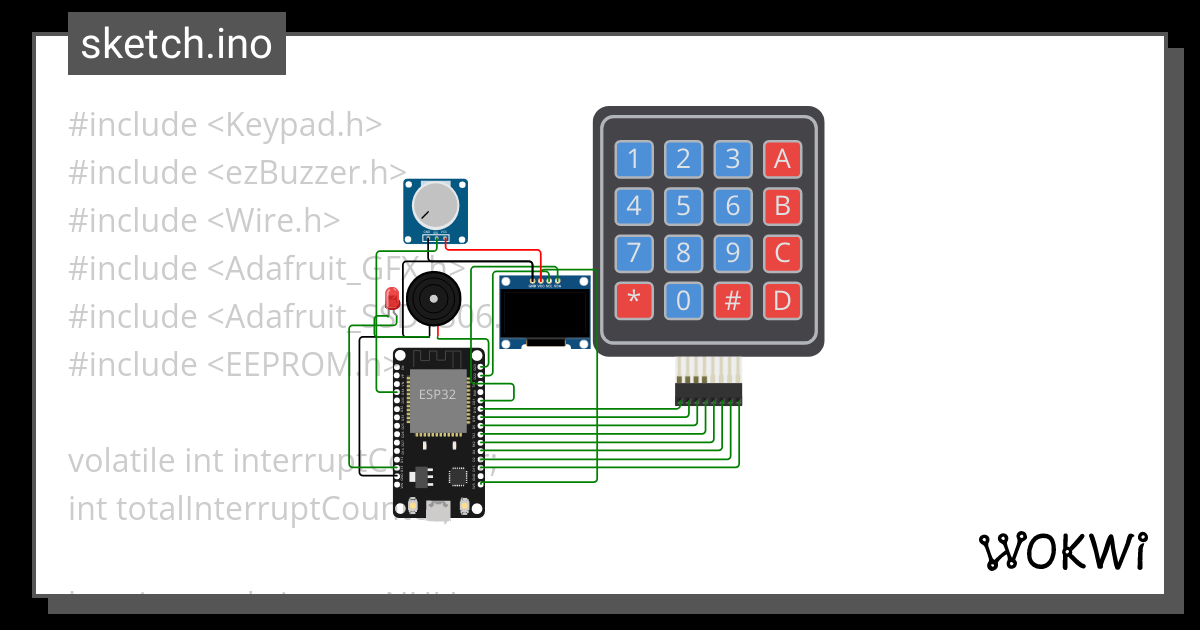 RTOS Wokwi Arduino And ESP32 Simulator