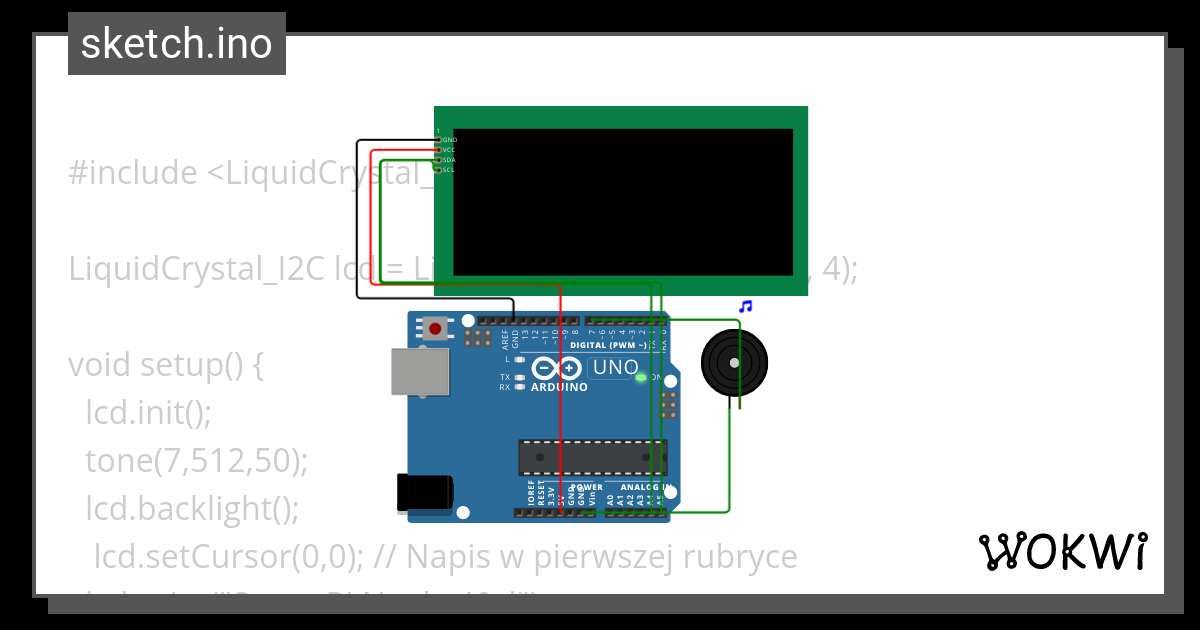 X Lcd Wokwi Esp Stm Arduino Simulator