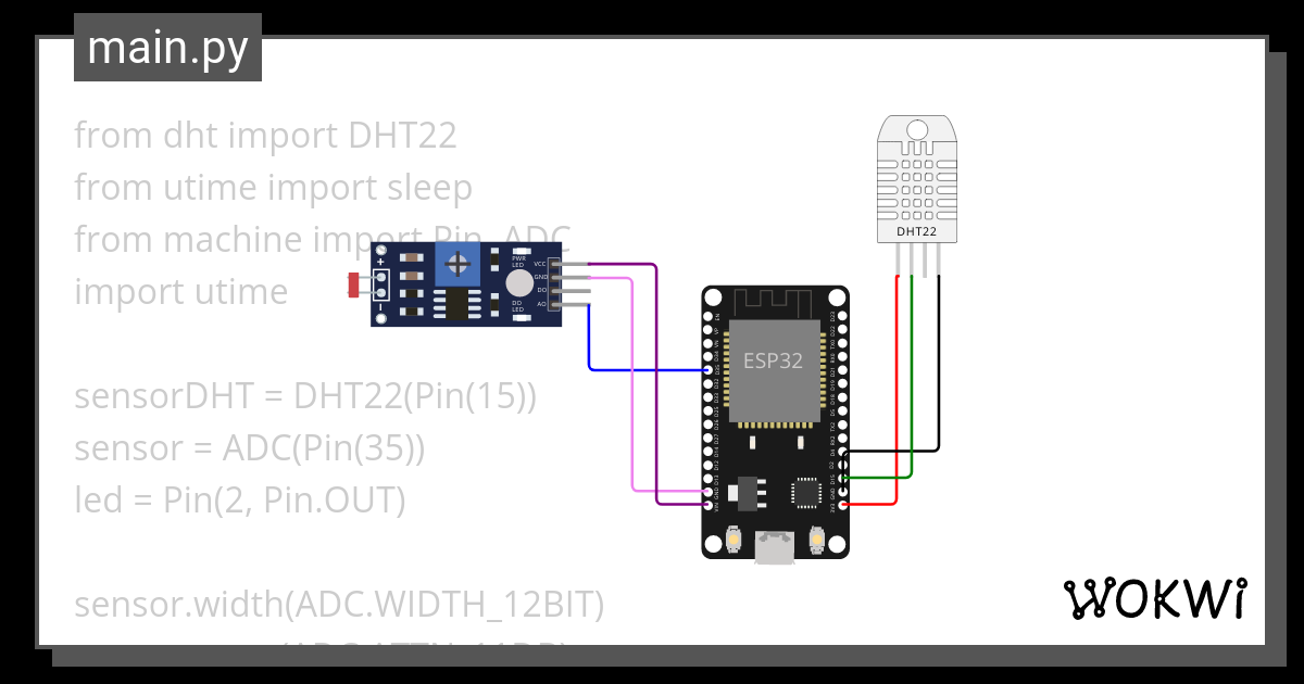 DH11 Temperatura Y Humedad Copy Copy Wokwi ESP32 STM32 Arduino