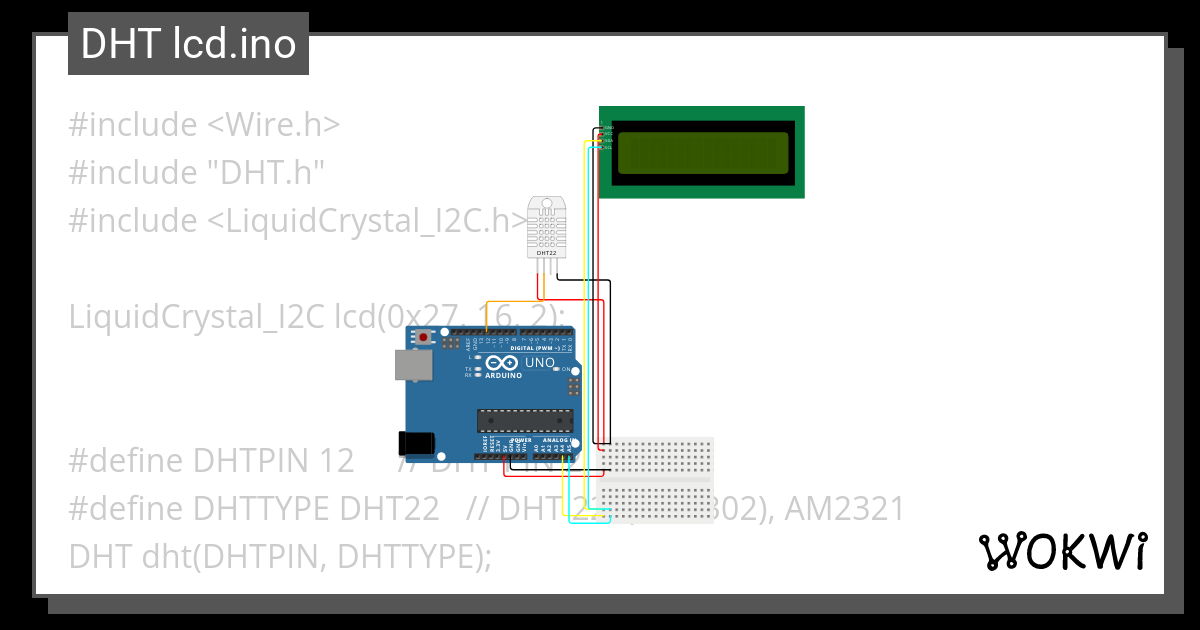 Dht With Lcd Ino Wokwi Esp Stm Arduino Simulator Nbkomputer