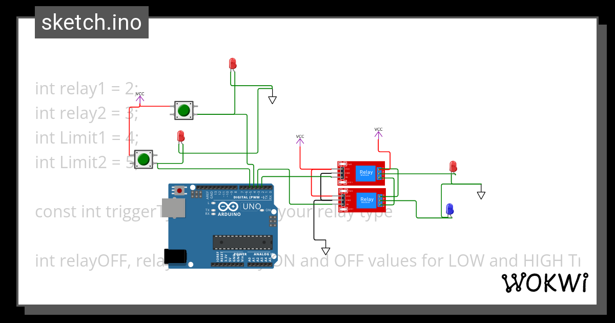 DC MOTOR Wokwi ESP32 STM32 Arduino Simulator