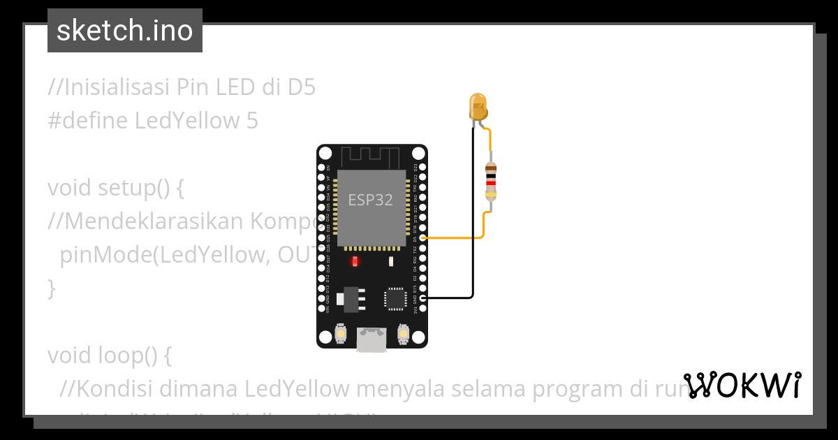 Simulasi Wokwi Esp Stm Arduino Simulator