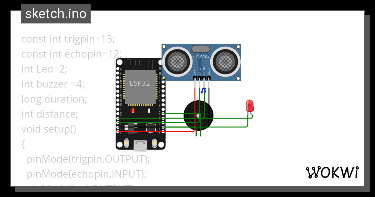 Ultrasonic Esp Thingspeak Ino Wokwi Arduino And Esp Simulat Nbkomputer