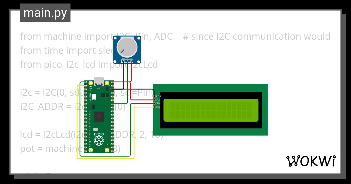 Raspberry Pi Pico Kit1 Python Wokwi ESP32 STM32 Arduino Simulator