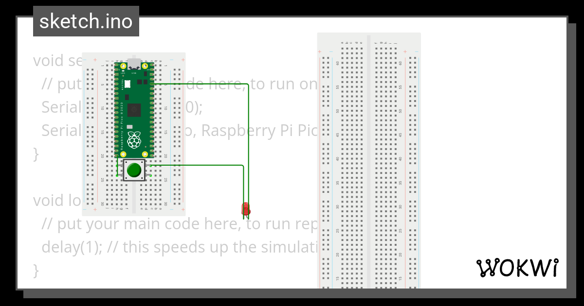 Photobooth Breadboard Wokwi Esp Stm Arduino Simulator