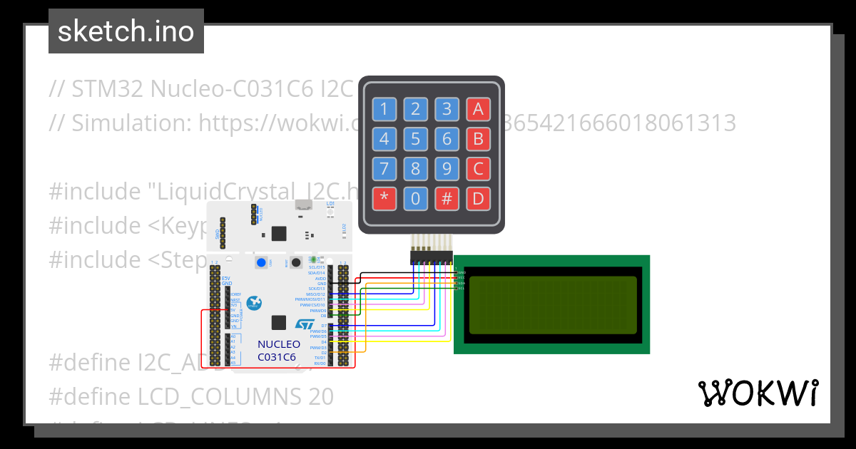 St Nucleo Lcd I C Copy Wokwi Esp Stm Arduino Simulator