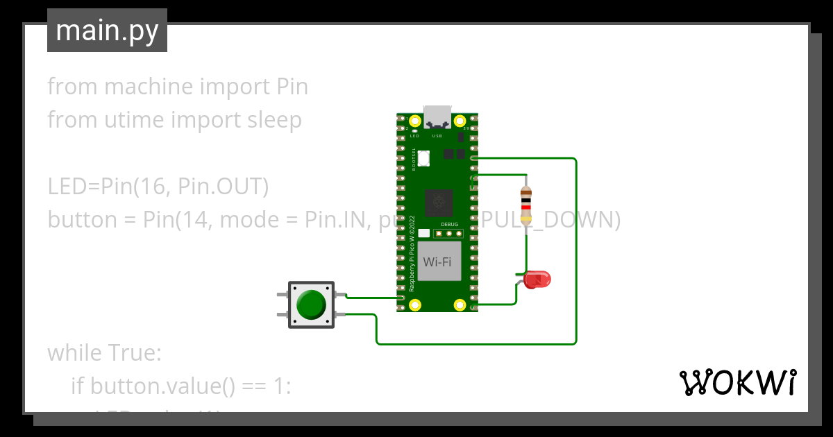 B Pulldown Internal Wokwi Esp Stm Arduino Simulator