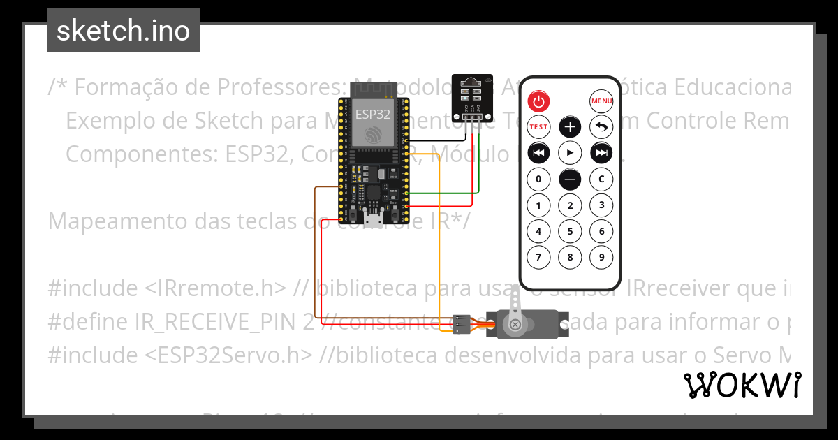 Esp 32 Wokwi ESP32 STM32 Arduino Simulator