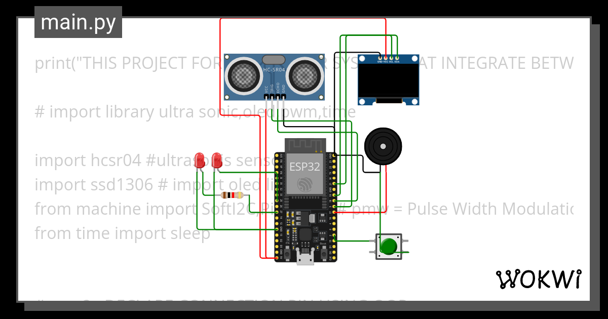 DOOR Wokwi ESP32 STM32 Arduino Simulator