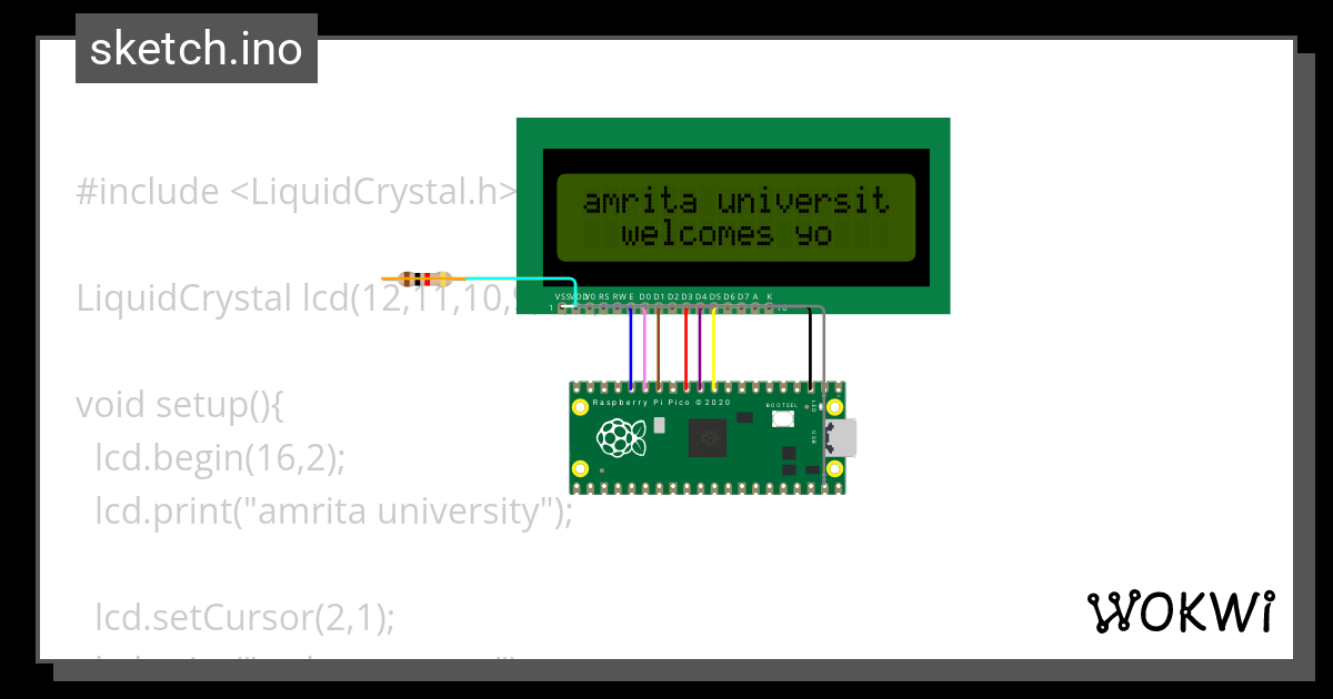 Hardware Project Abt Liquid Crystal Wokwi Esp Stm Arduino Simulator