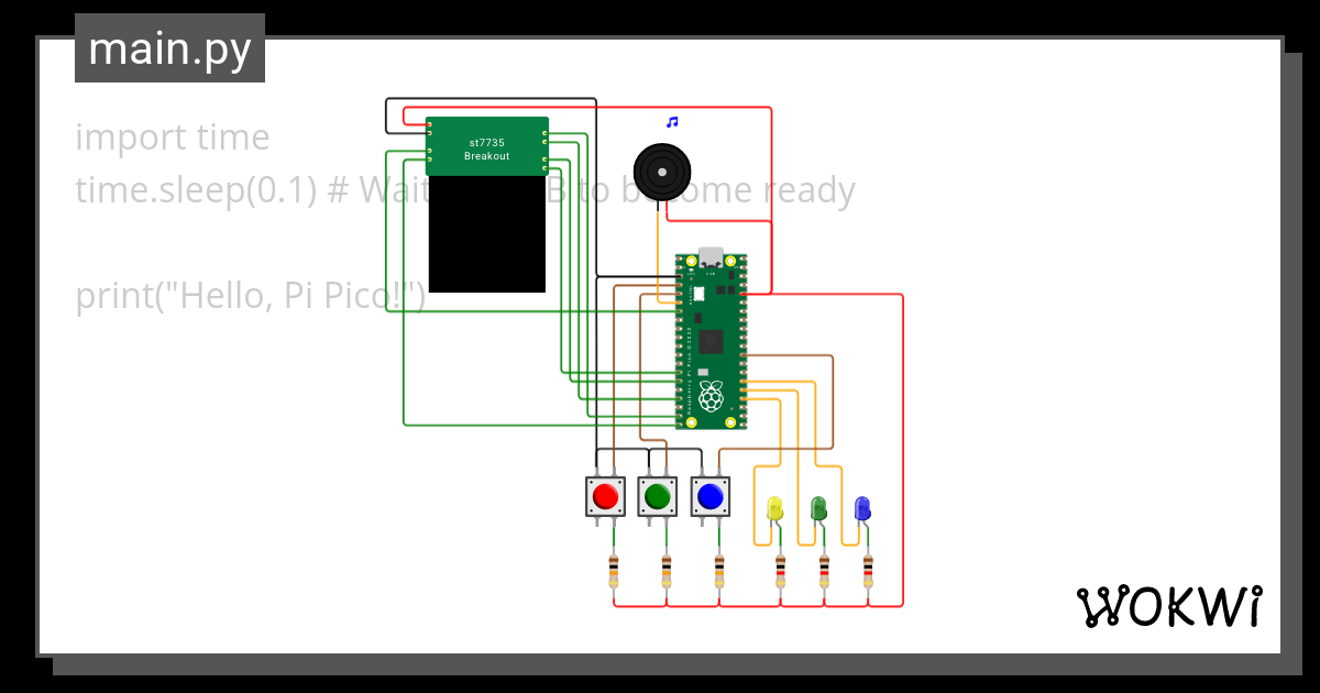 Pico Primer Kit V Micropython Copy Wokwi Esp Stm Arduino