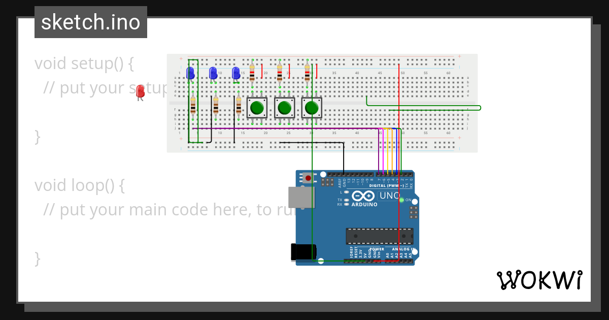 Ard Wokwi ESP32 STM32 Arduino Simulator