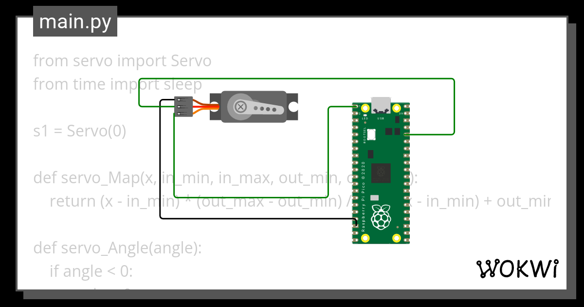 Servo Meter Wokwi Esp Stm Arduino Simulator