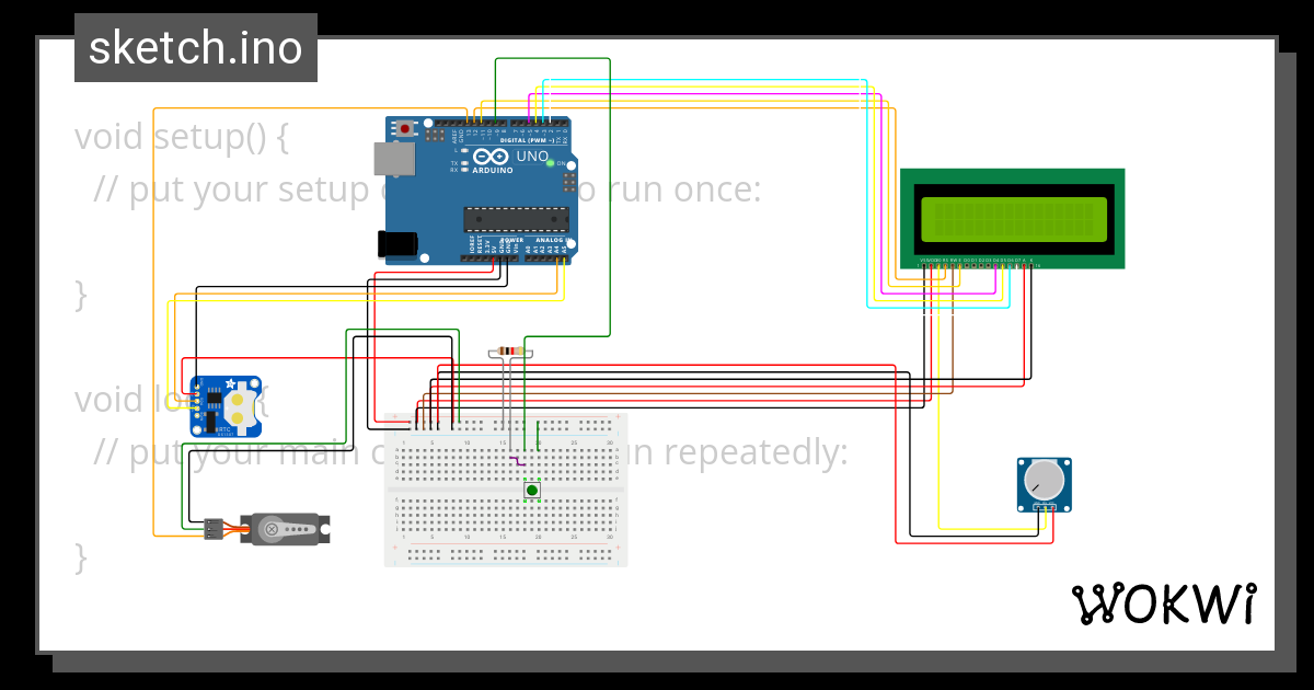 PET FEEDER DIAGRAM Wokwi ESP32 STM32 Arduino Simulator