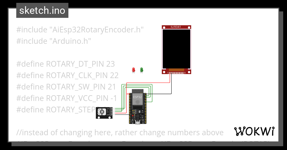 Moto Screen Wokwi Esp Stm Arduino Simulator