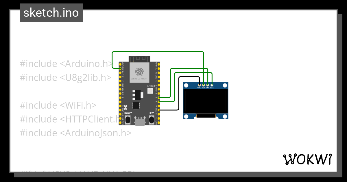 ESP32C3 Tests Wokwi ESP32 STM32 Arduino Simulator