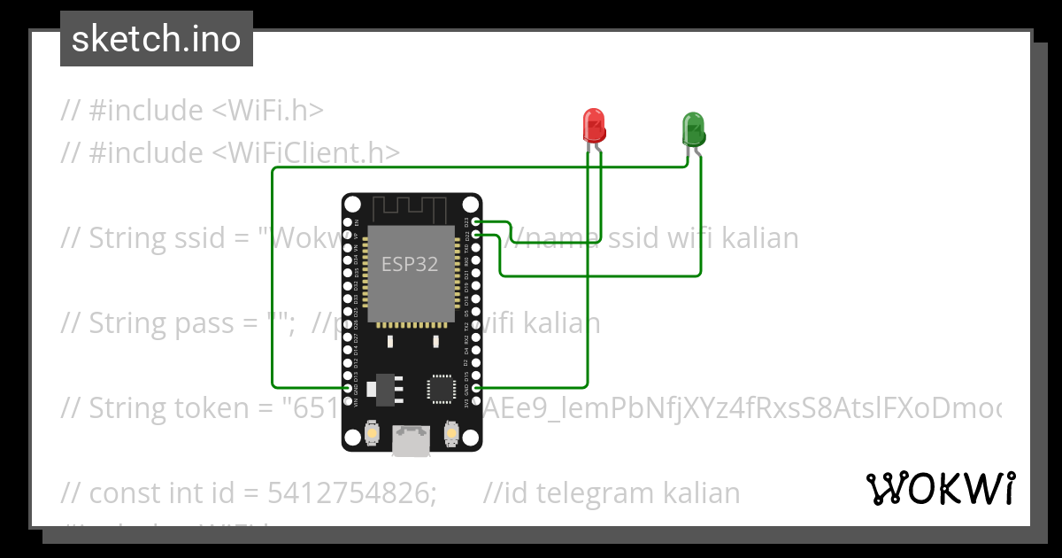 Esp32 Telegram Led Universal On Of Copy 1 Wokwi ESP32 STM32 Arduino