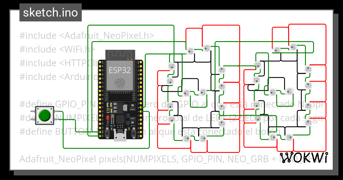 Uv Dos Luces Wokwi Esp Stm Arduino Simulator