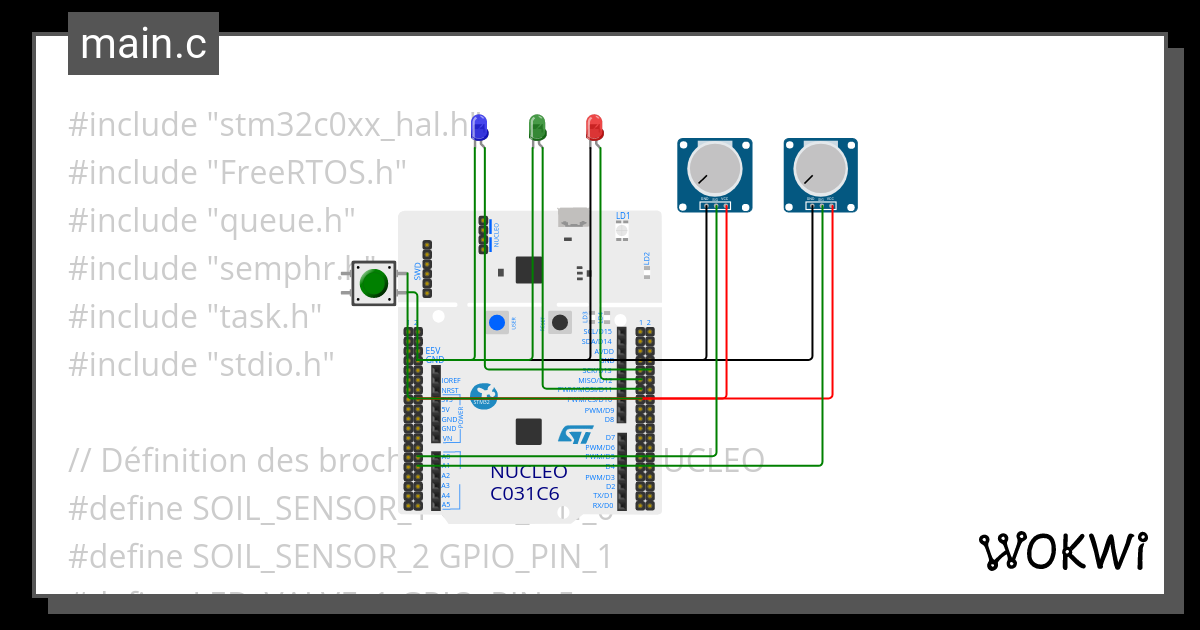 STM32 Freertos TP4 Copy Wokwi ESP32 STM32 Arduino Simulator