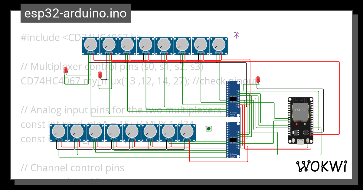 Mux Test Wokwi Esp Stm Arduino Simulator