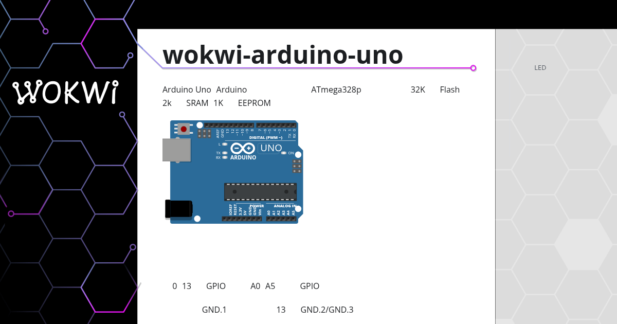 wokwi-arduino-uno参考 | Wokwi Docs