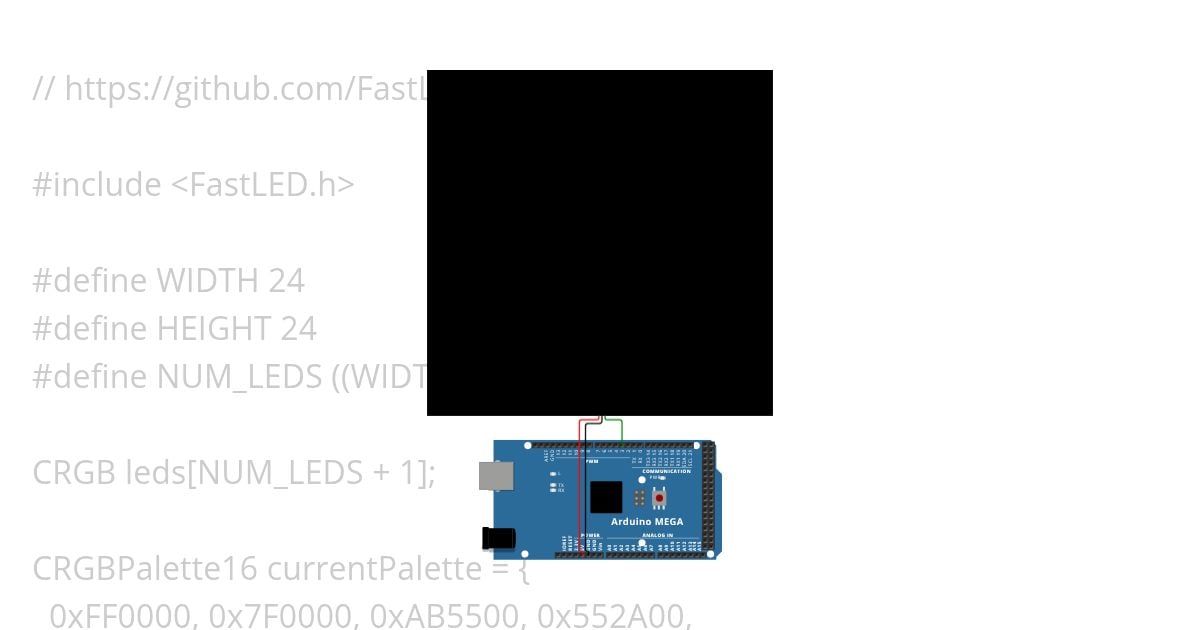ColourFromPaletteExtended simulation