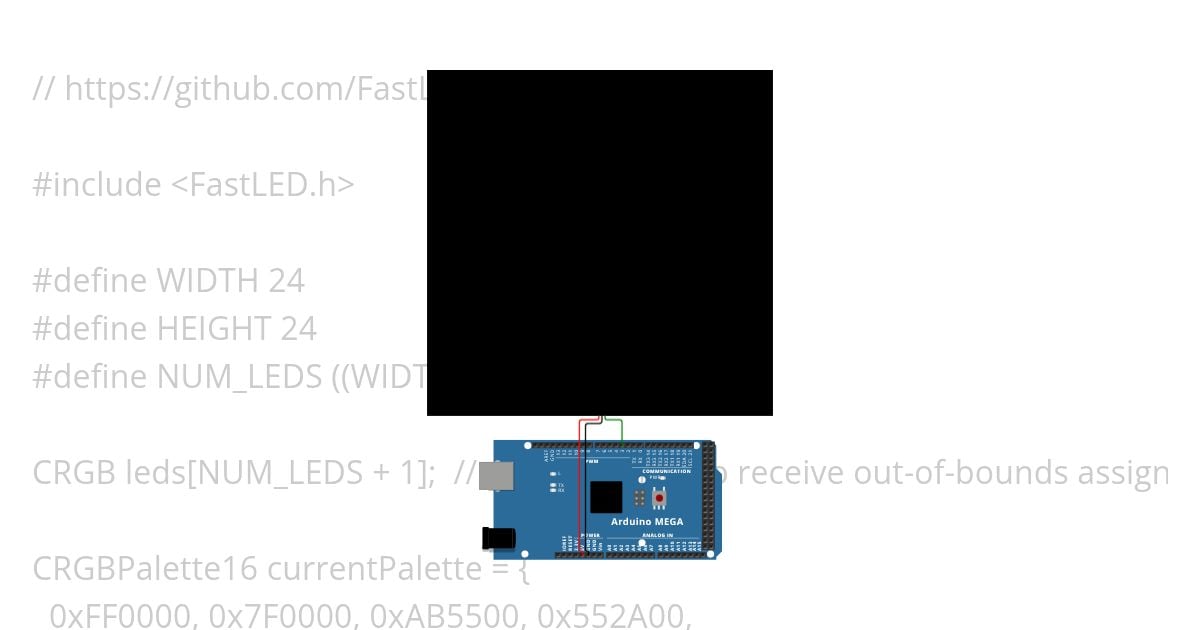ColourFromPaletteExtended simulation