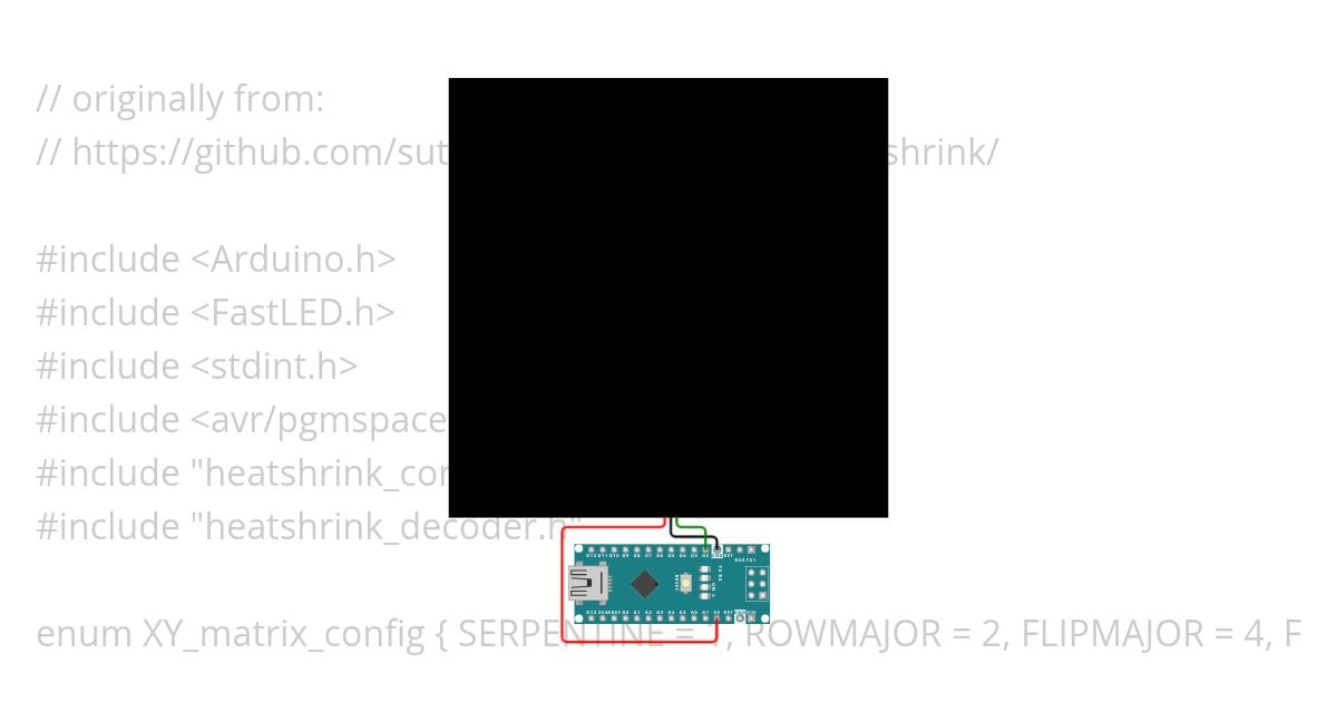 scintillating_heatshrink.ino simulation