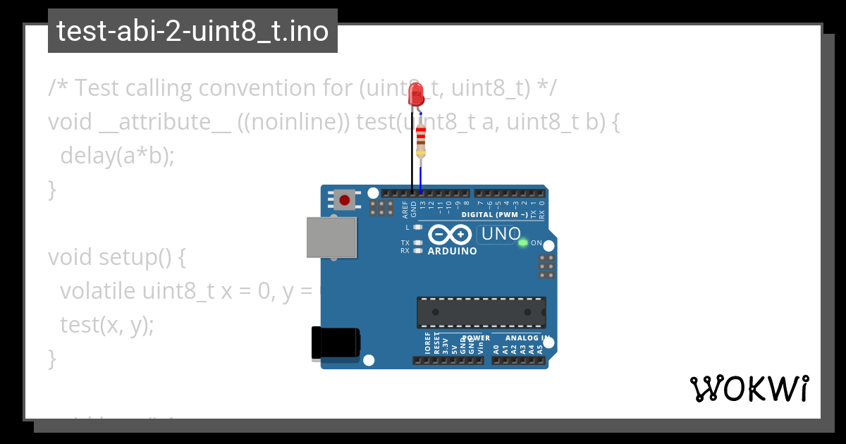 test-abi-2-uint8_t.ino - Wokwi ESP32, STM32, Arduino Simulator