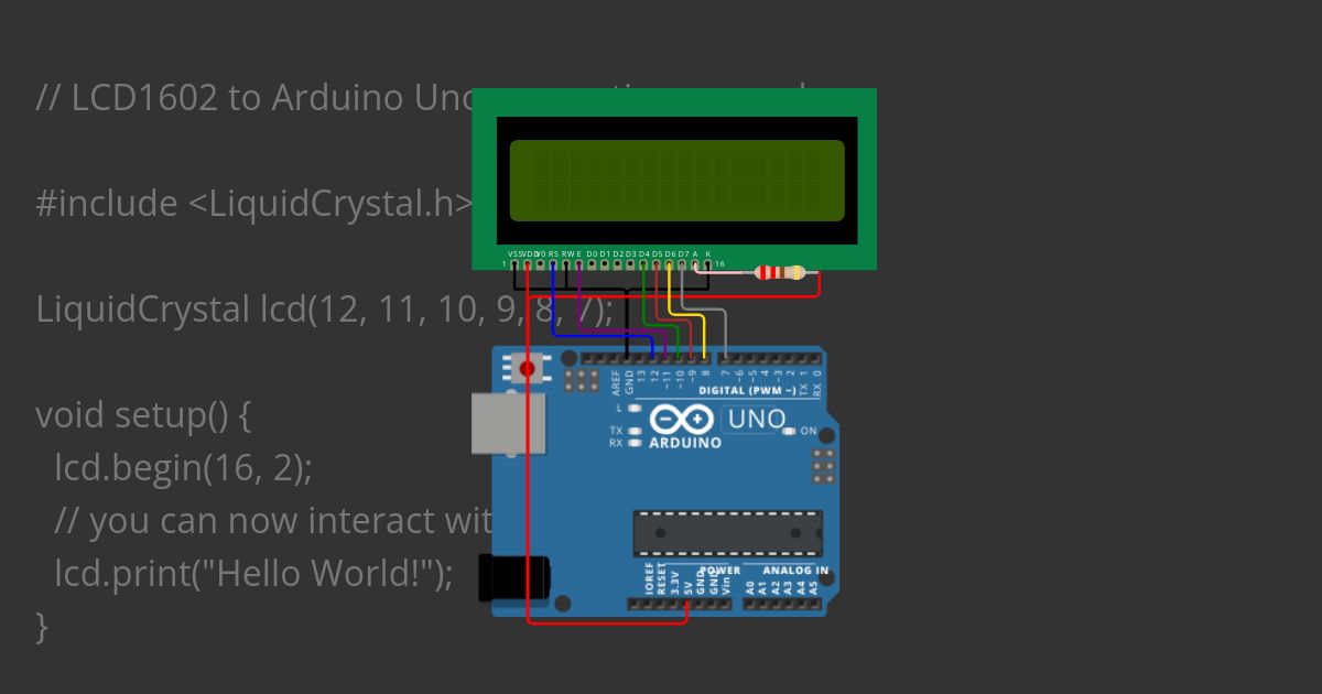 Arduino LCD 16x02