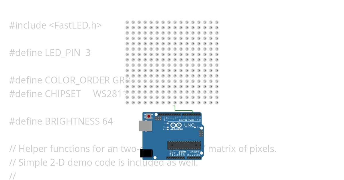 XYMatrix.ino simulation