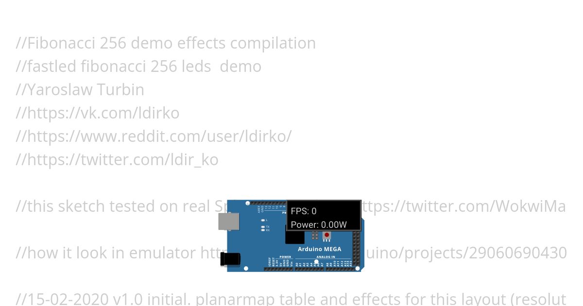 All_in_one_effects_Fibonaccy_Planar_Map_Real_PCBlayout.ino simulation