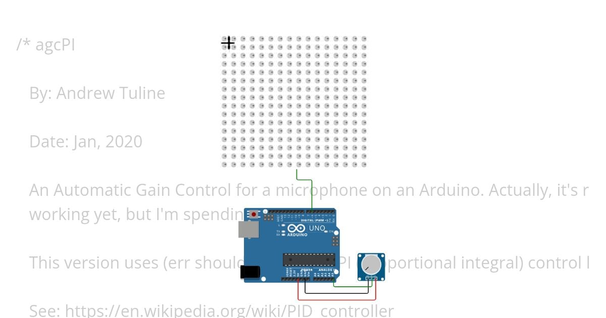 Automatic Gain Control.ino simulation