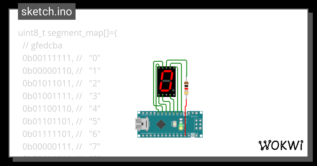 Display 7 Segmentos Ac Arduino Wokwi Esp32 Stm32 Arduino Simulator 4780