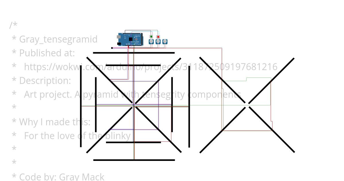 Gray_tensegramid.ino simulation