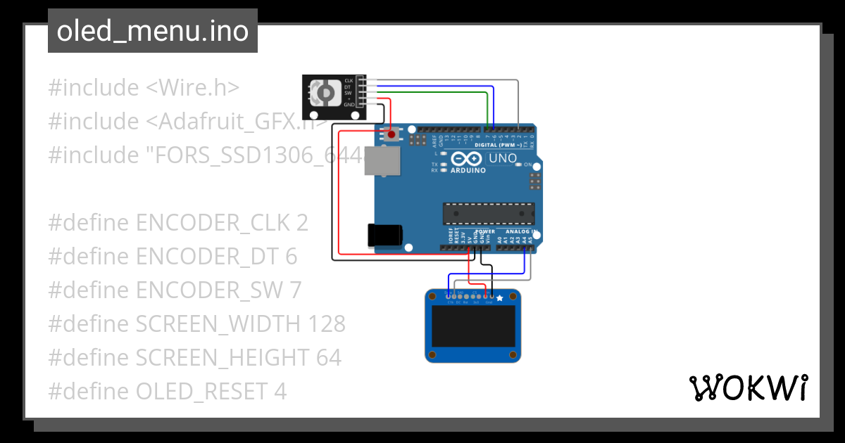 Oled Menu Wokwi Esp32 Stm32 Arduino Simulator 0857