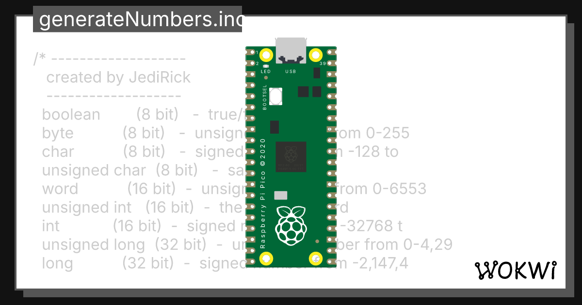 generatenumbers-ino-wokwi-esp32-stm32-arduino-simulator