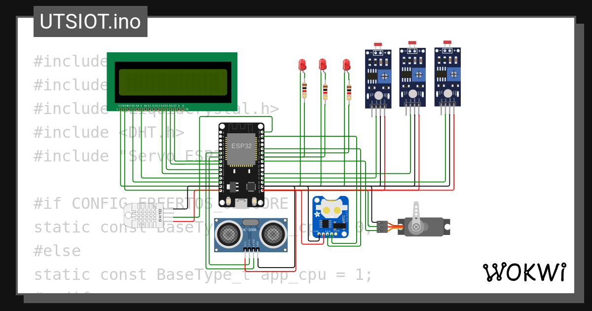 Utsiot ino wokwi esp32 stm32 arduino simulator