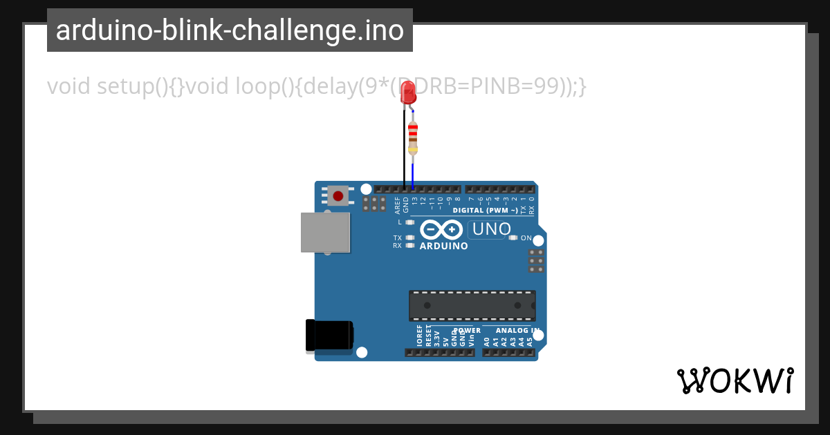 arduino-blink-challenge.ino - Wokwi ESP32, STM32, Arduino Simulator