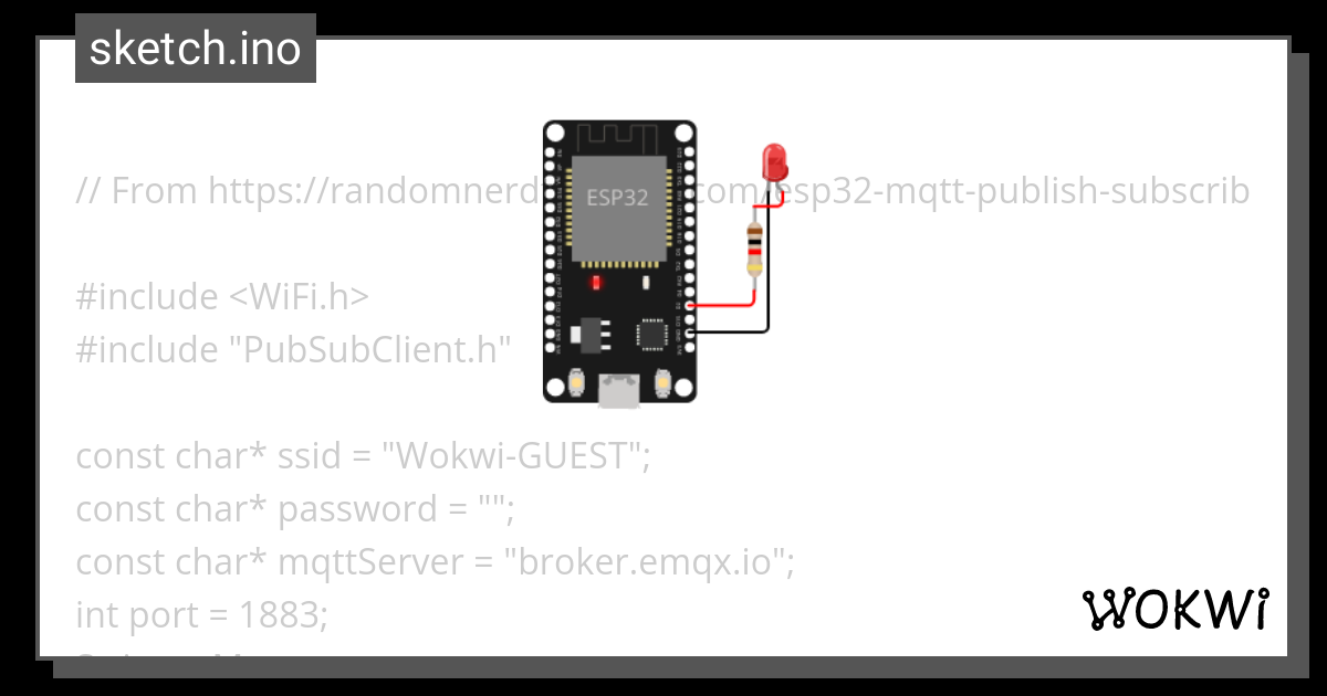 Mqtt Publish Test Ino Wokwi Esp32 Stm32 Arduino Simul 9459