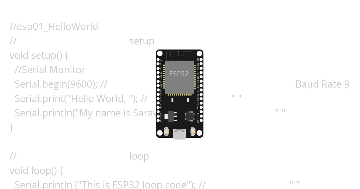 esp01_HelloWorld simulation