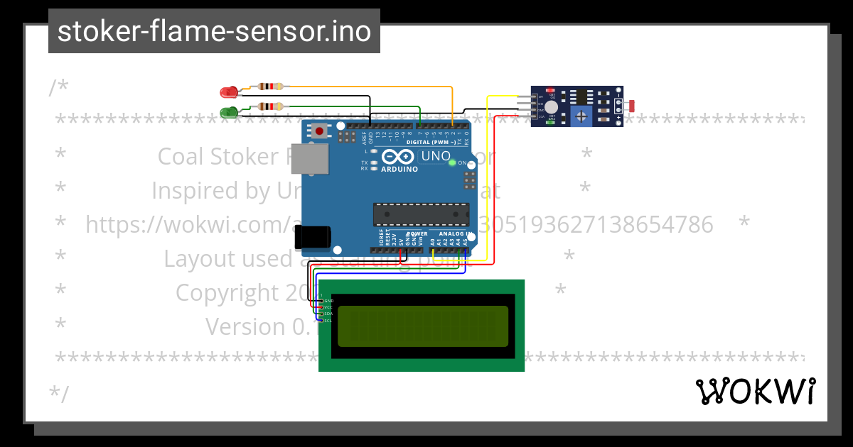 stoker-flame-sensor.ino - Wokwi ESP32, STM32, Arduino Simulator