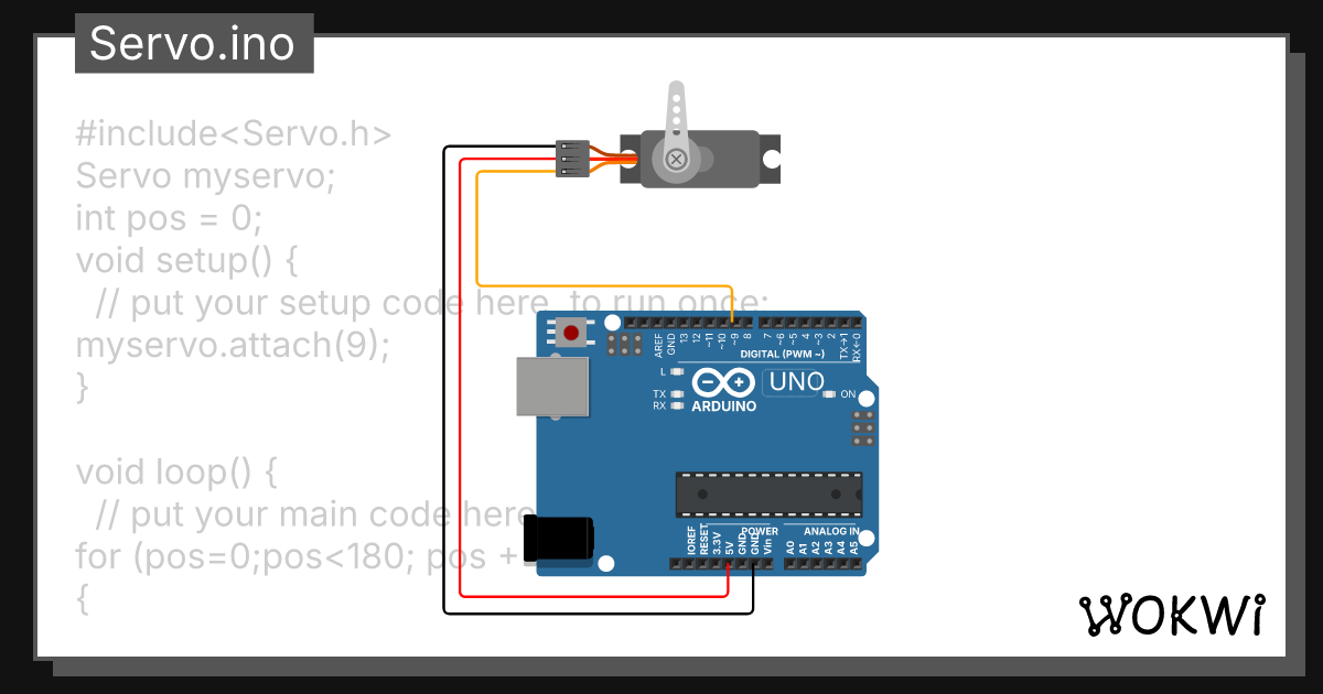 Servo.ino - Wokwi ESP32, STM32, Arduino Simulator