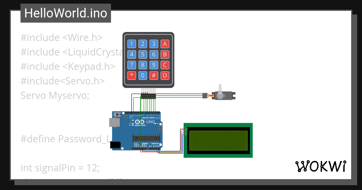 HelloWorld.ino - Wokwi ESP32, STM32, Arduino Simulator